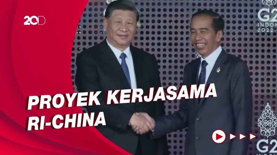 Momen Jokowi-Xi Jinping Nobar Uji Coba Kereta Cepat Jakarta-Bandung
