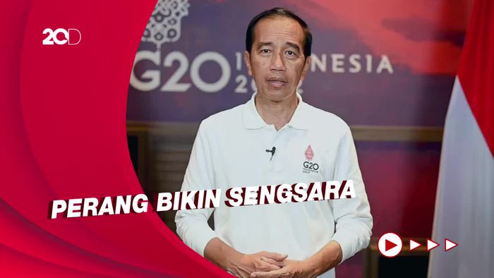 Jokowi di KTT G20 Hari Kedua: Stop The War!