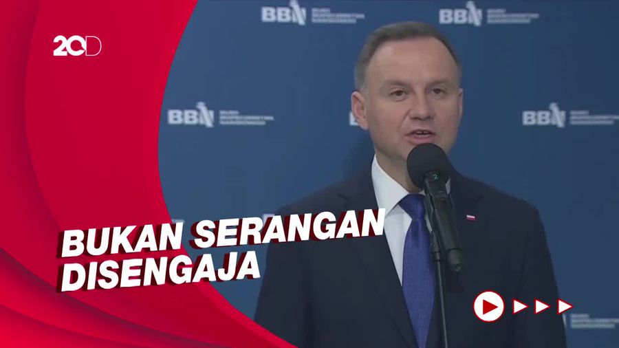 Presiden Duda Duga Polandia Dihantam Rudal Pertahanan Udara Ukraina