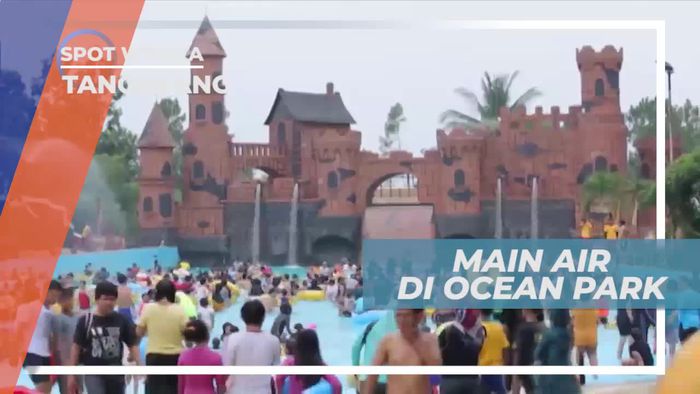 Bermain Air di Ocean Park Tangerang Banten