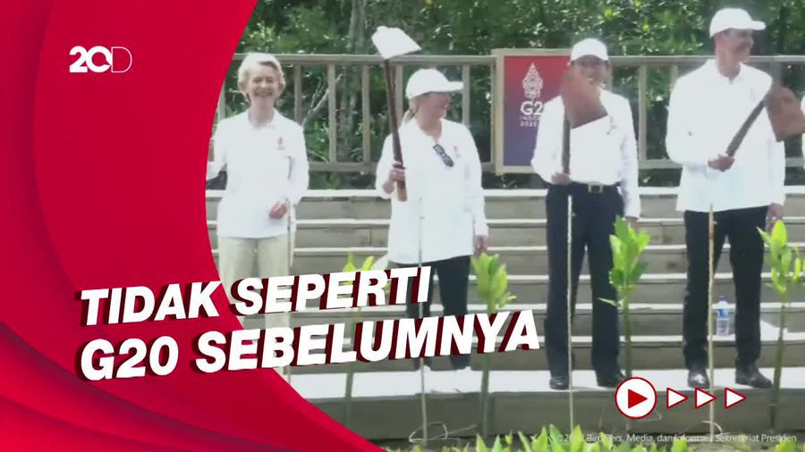 Foto Bersama Pemimpin G20 di Bali Anti Mainstream!