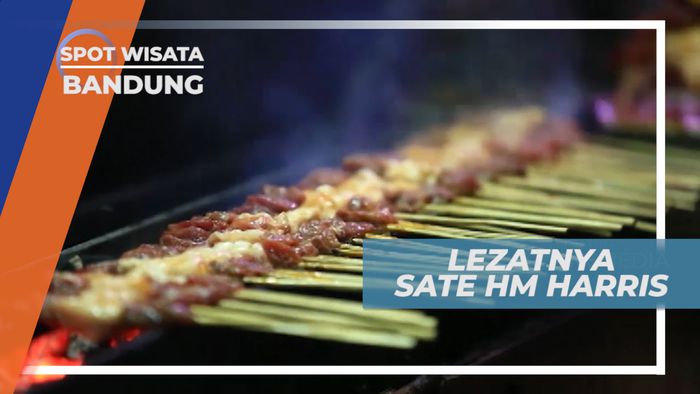 Menyantap Lezatnya Daging Tusuk Bakar yang Renyah Namun Lembut di Mulut, Bandung
