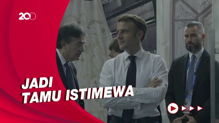 Sempat Tebar Pesona di Bali, Emmuel Macron Kini Sudah di Bangkok