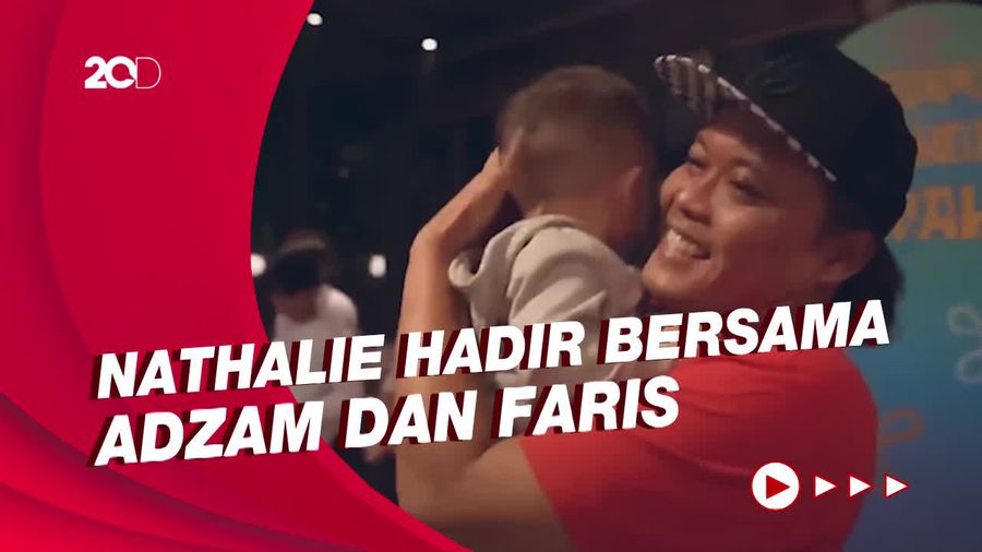 Momen Nathalie Holscher Datang ke Pesta Ultah Sule Bareng Adzam