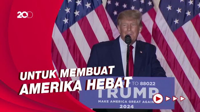 Donald Trump Calonkan Diri Sebagai Presiden AS Lagi