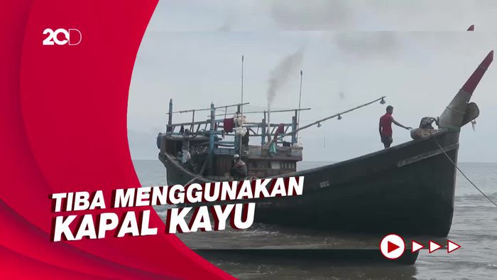 Ratusan Pengungsi Rohingya Terdampar di Aceh Utara