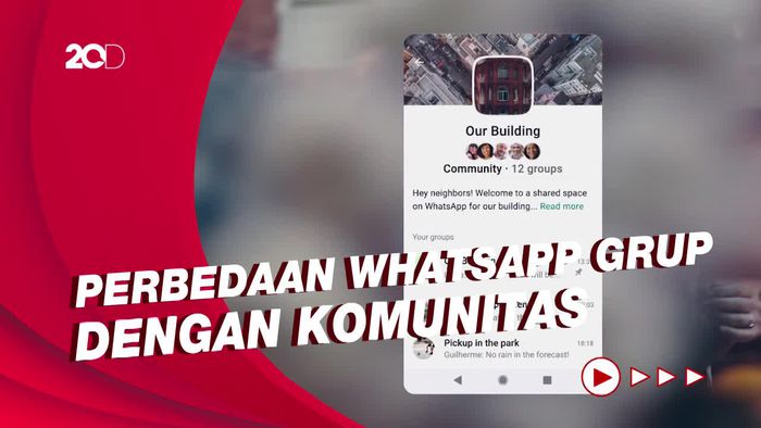 Perbedaan WhatsApp Grup dengan Komunitas 