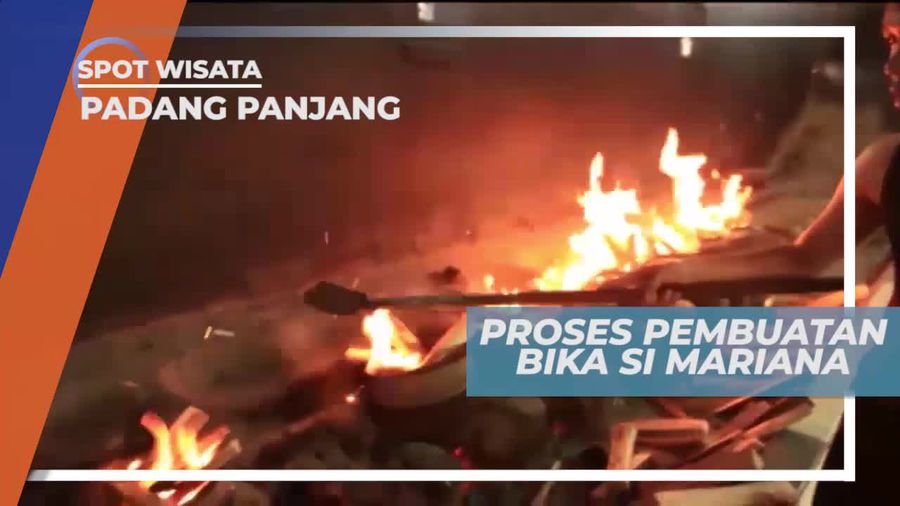 Intip Pembuatan Bika Si Mariana di Padang Panjang Sumatera Barat