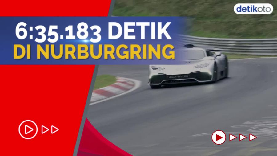 Mercedes AMG One Pecahkan Rekor Mobil Produksi Massal Tercepat 