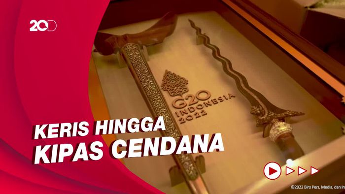 Ragam Suvenir Khas Indonesia Untuk Delegasi KTT G20 Bali