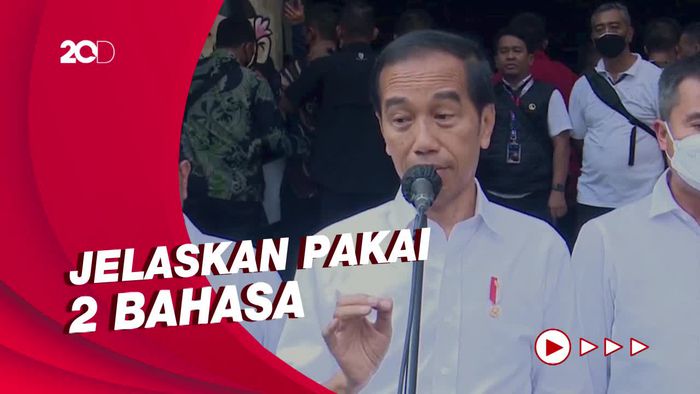 Jokowi Blusukan ke Pasar Badung Bali Bawa Media Asing
