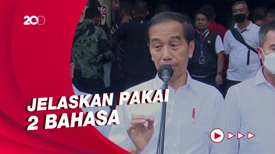 Jokowi Blusukan ke Pasar Badung Bali Bawa Media Asing