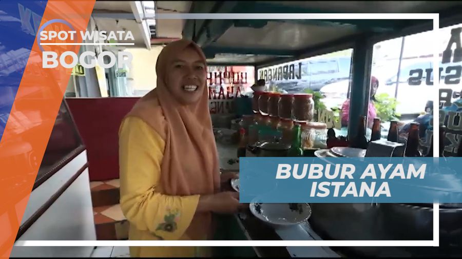 Santap Pagi Menikmati Lezatnya Bubur Ayam Istana, Bogor