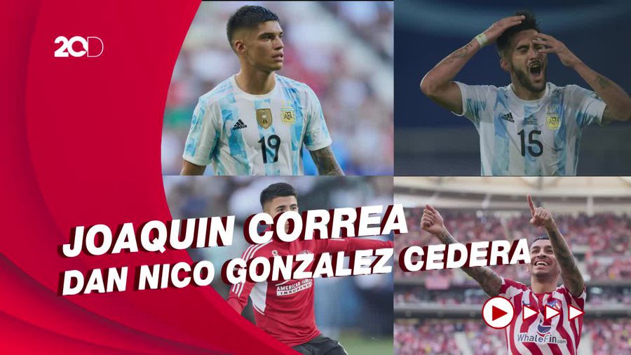 Skuad Argentina: Joaquin Correa-Nico Gonzalez Out, Angel Correa-Almada In