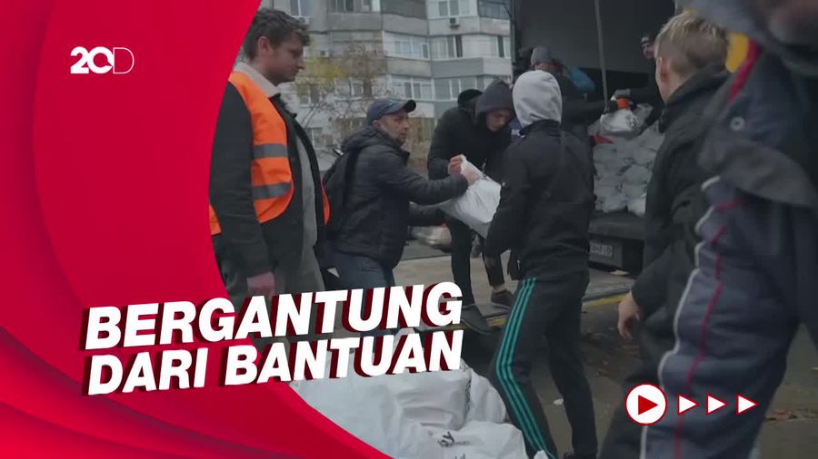 Masuk Musim Dingin, Warga Kherson Tak Punya Makan dan Pemanas