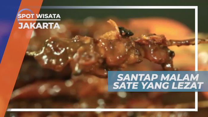 Sate Kambing Pak Muri, Paduan Daging Gurih dan Bumbu Kacang, Jakarta