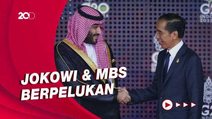 Momen Hangat Pertemuan Jokowi dan MBS saat di Thailand