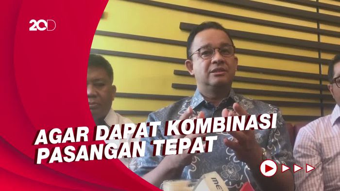 Anies Tunggu Lawan di Pilpres Sebelum Umumkan Cawapres