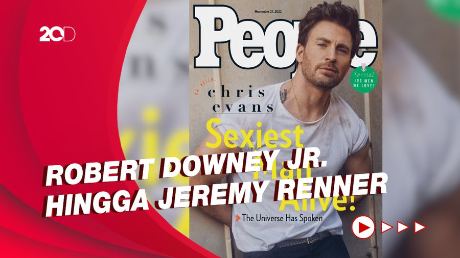 Respons Para Pemeran Avengers Usai Chris Evans Jadi Pria Terseksi 2022