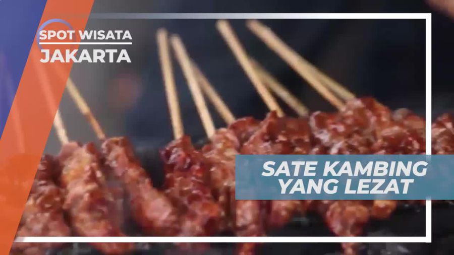 Mencoba Cita Rasa Otentik Sate Kambing Pak Budi, Jakarta