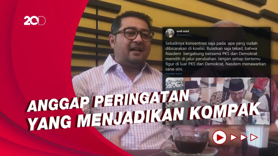 Andi Arief Sentil NasDem, Demokrat: Mohon Maaf Kalau Penonton Kecewa