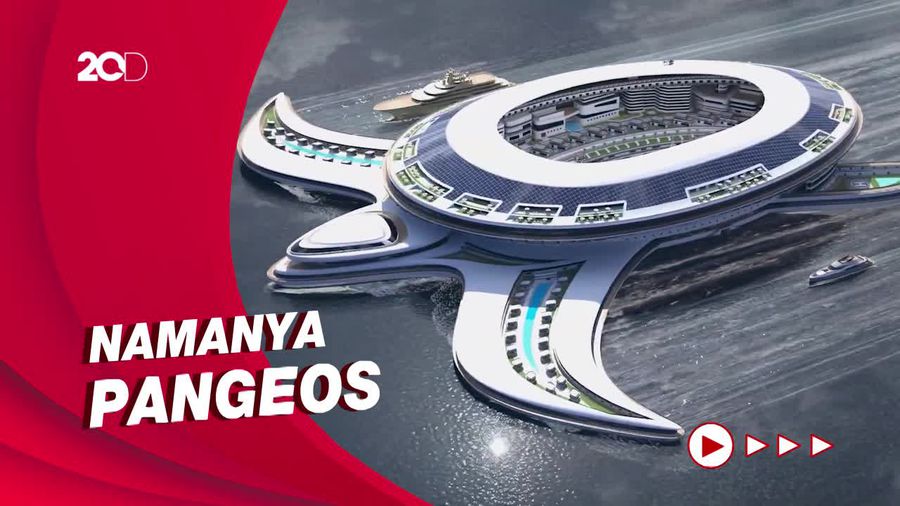 Unik dan Megah! Kapal Pesiar Kura-kura Akan Dibangun Arab Saudi
