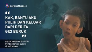 Derita Anak Buruh Bangunan, Tubuh Hanya Terbaring Lemas dan Kurus Diberi Makan Air Tajin