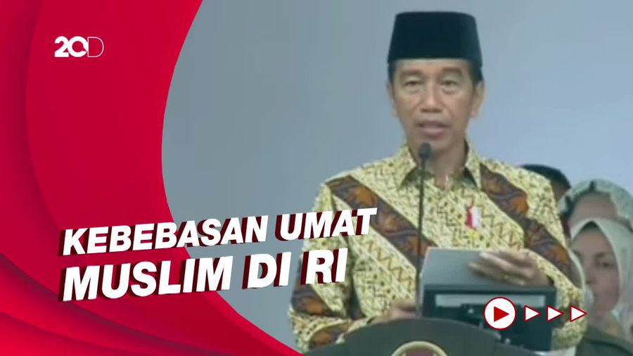 Jokowi di Muktamar Muhammadiyah: Ruang Syiar Islam di RI Terbuka Lebar