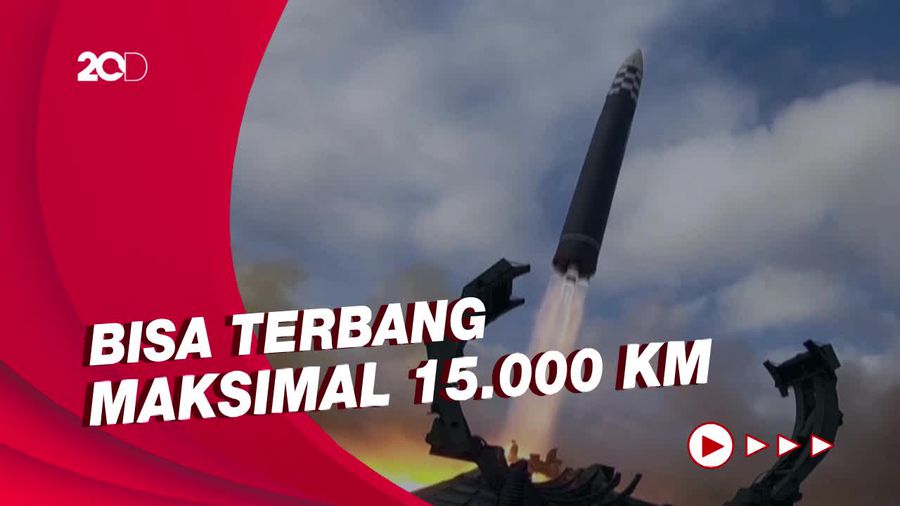 Penampakan Rudal Antarbenua Korut yang Bisa Jangkau Wilayah AS