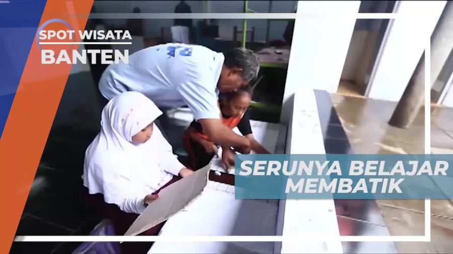 Berkunjung ke Sentra Industri Batik Banten