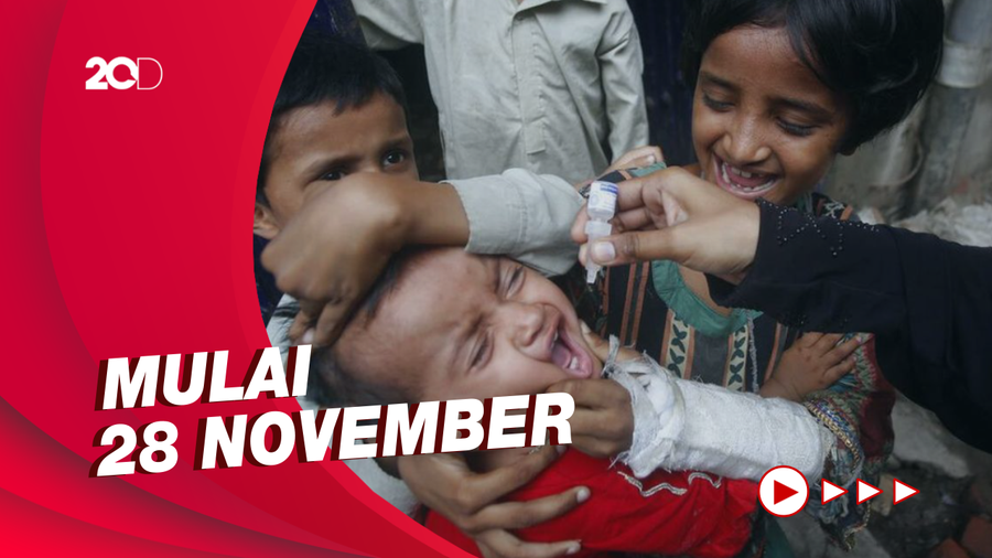 Pemerintah Genjot Imunisasi Massal Usai Polio Ditetapkan KLB