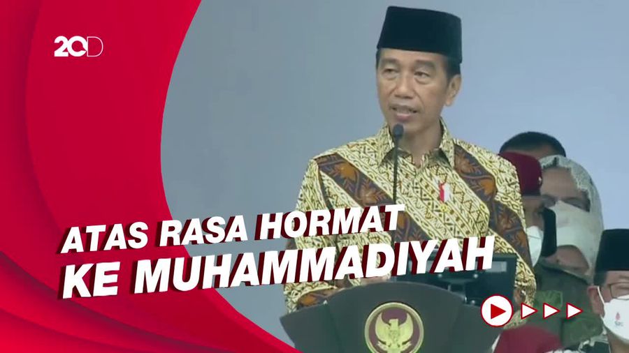 Jokowi Pulang Duluan dari KTT APEC Demi Muktamar Muhammadiyah