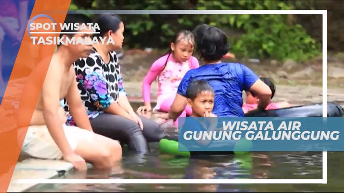 Menungujungi Wisata Air Panas Alami di Kaki Gunung Galunggung, Tasikmalaya