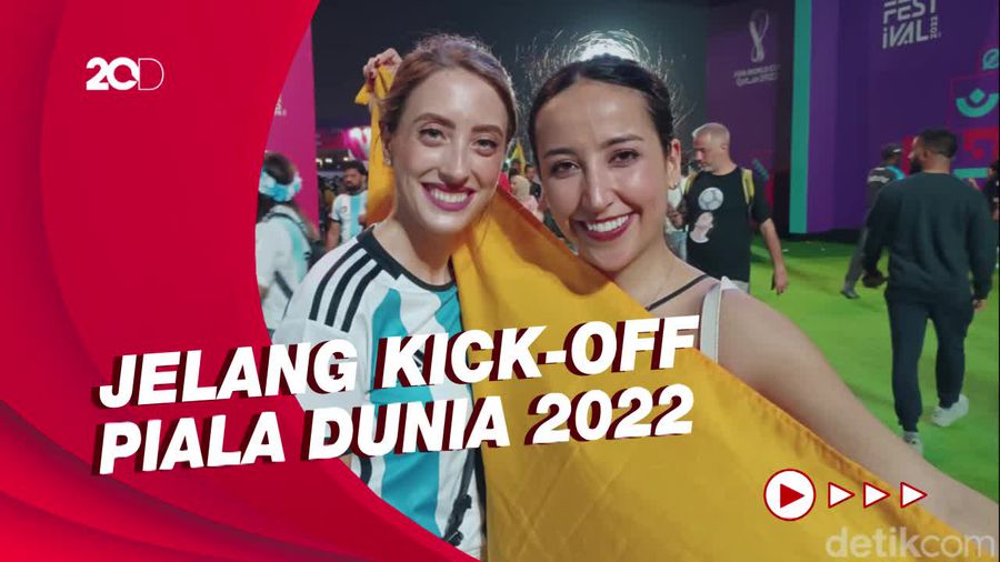 Kemeriahan FIFA Fan Festival, Titik Temu Pendukung dari Berbagai Negara