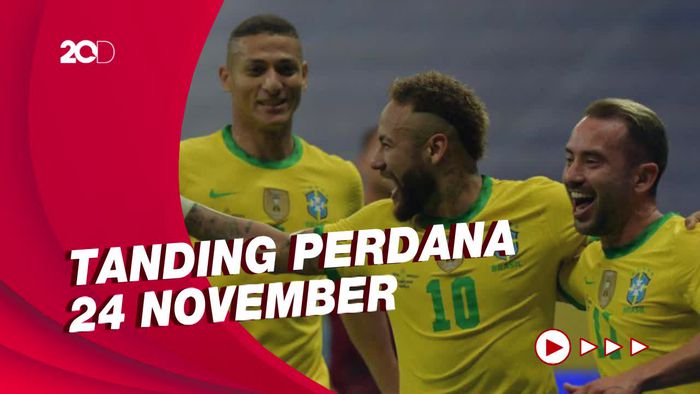 Momen Neymar dkk Tiba di Doha Jelang Piala Dunia 2022
