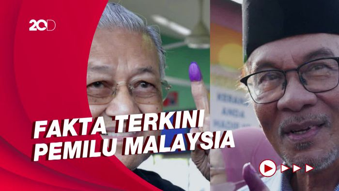 Pemilu Malaysia: Anwar Ibrahim Unggul, Mahathir Keok