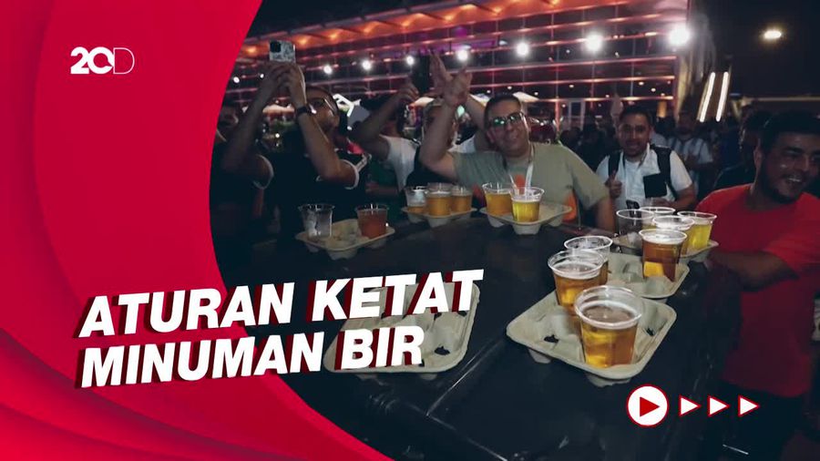 Suporter Piala Dunia di Qatar Tak Bisa Sembarangan Konsumsi Bir