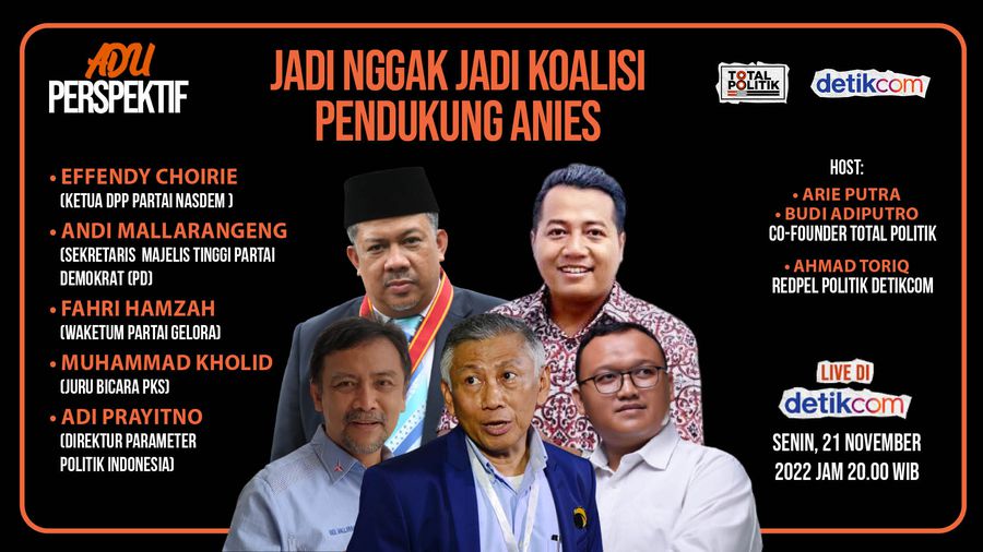 Jadi Nggak Jadi Koalisi Pendukung Anies