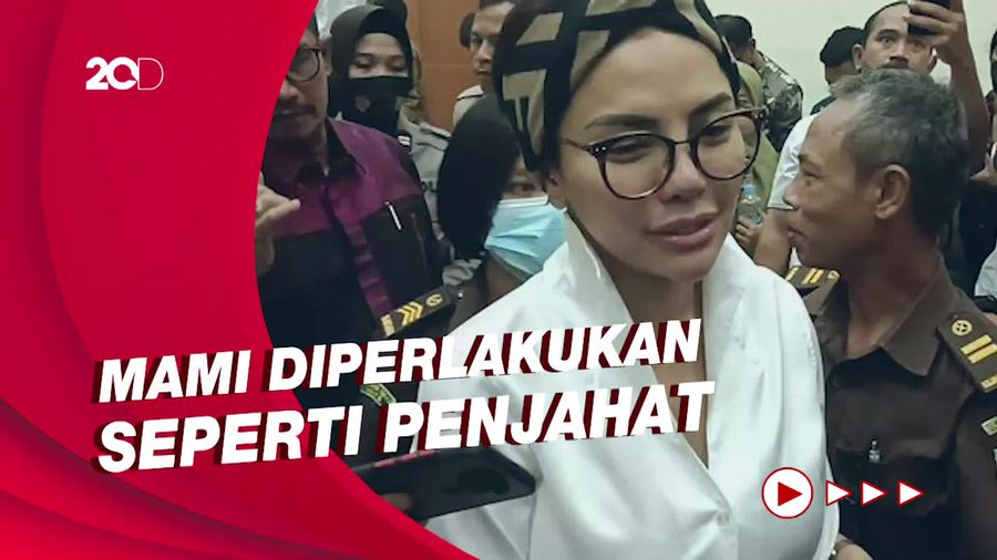 Pesan Haru Nikita Mirzani untuk Ketiga Anaknya di Sidang Eksepsi