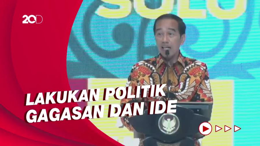 Jokowi ke Capres-Cawapres: Jangan Bawa Politik Identitas, Bahaya!
