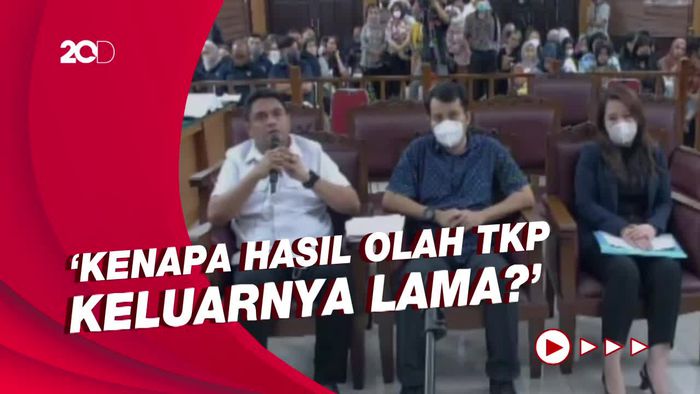 Hakim Heran AKBP Ridwan Tak Tahu Hasil Olah TKP Pembunuhan Yosua
