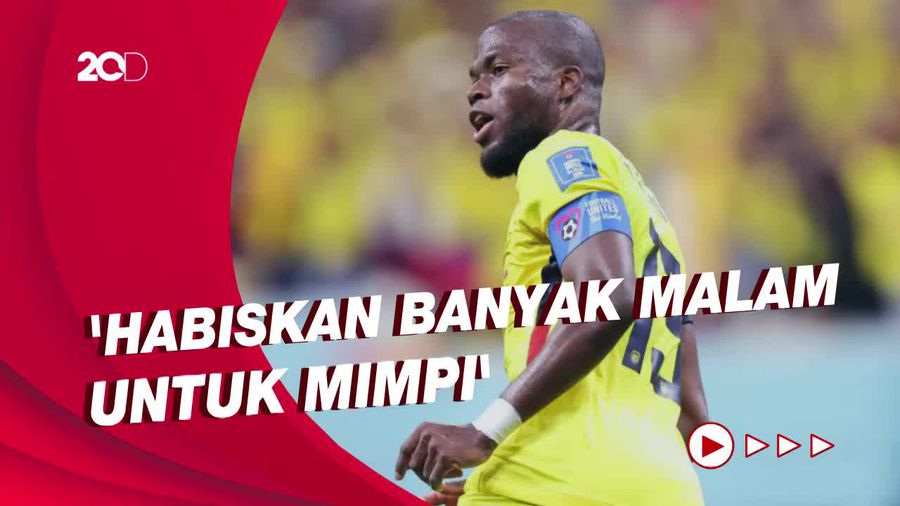 Cetak Gol Perdana di Piala Dunia, Enner Valencia: Mimpi Jadi Nyata