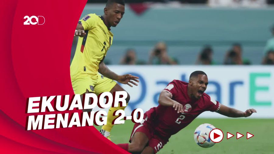 Tuan Rumah Jadi yang Pertama Keok di Piala Dunia 2022