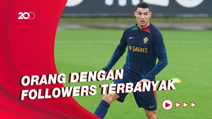 Ronaldo Jadi Orang Pertama dengan 500 Juta Followers di Instagram