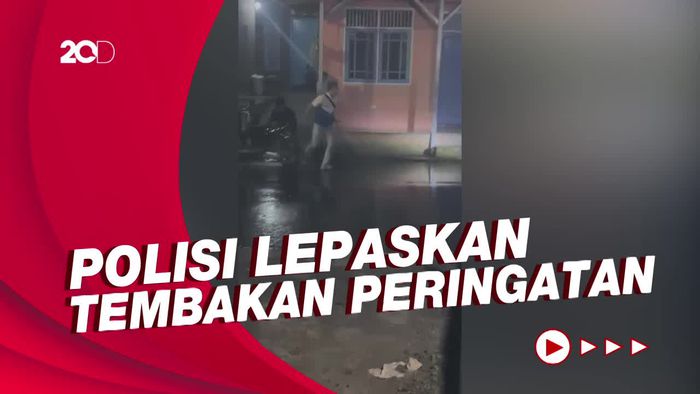 Aksi Geng Motor Bacok Dua Warga di Sukabumi Saat Polisi Berpatroli