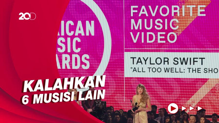 Taylor Swift Dinobatkan Jadi Artist of the Year di AMAs 2022
