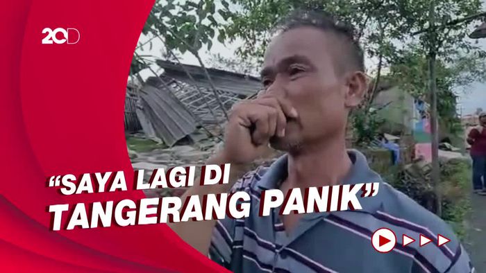 Tangisan Aca Cerita Gempa Cianjur: Ditelepon Anak, Sedih Rumah Hancur