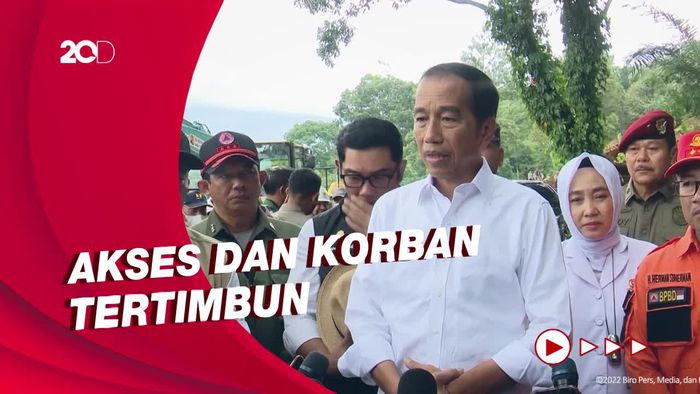 Dua Permintaan Utama Jokowi dalam Penanganan Gempa Cianjur