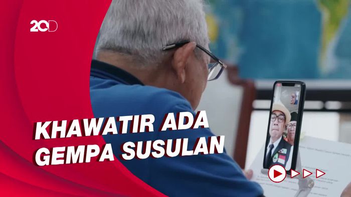 RK Ungkap Korban Gempa Cianjur Pilih Dirawat di Luar Gedung RS