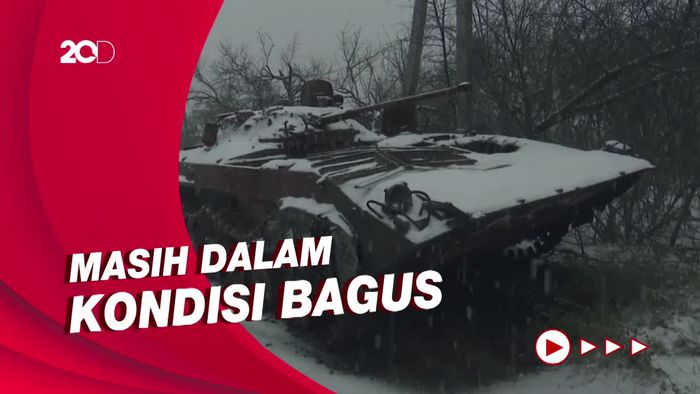 Persenjataan Rusia yang Ditinggalkan di Kharkiv Digunakan Pasukan Ukraina